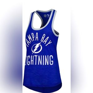 Tampa Bay Lightning Women’s Tank sz. Large Racerback NWOTs